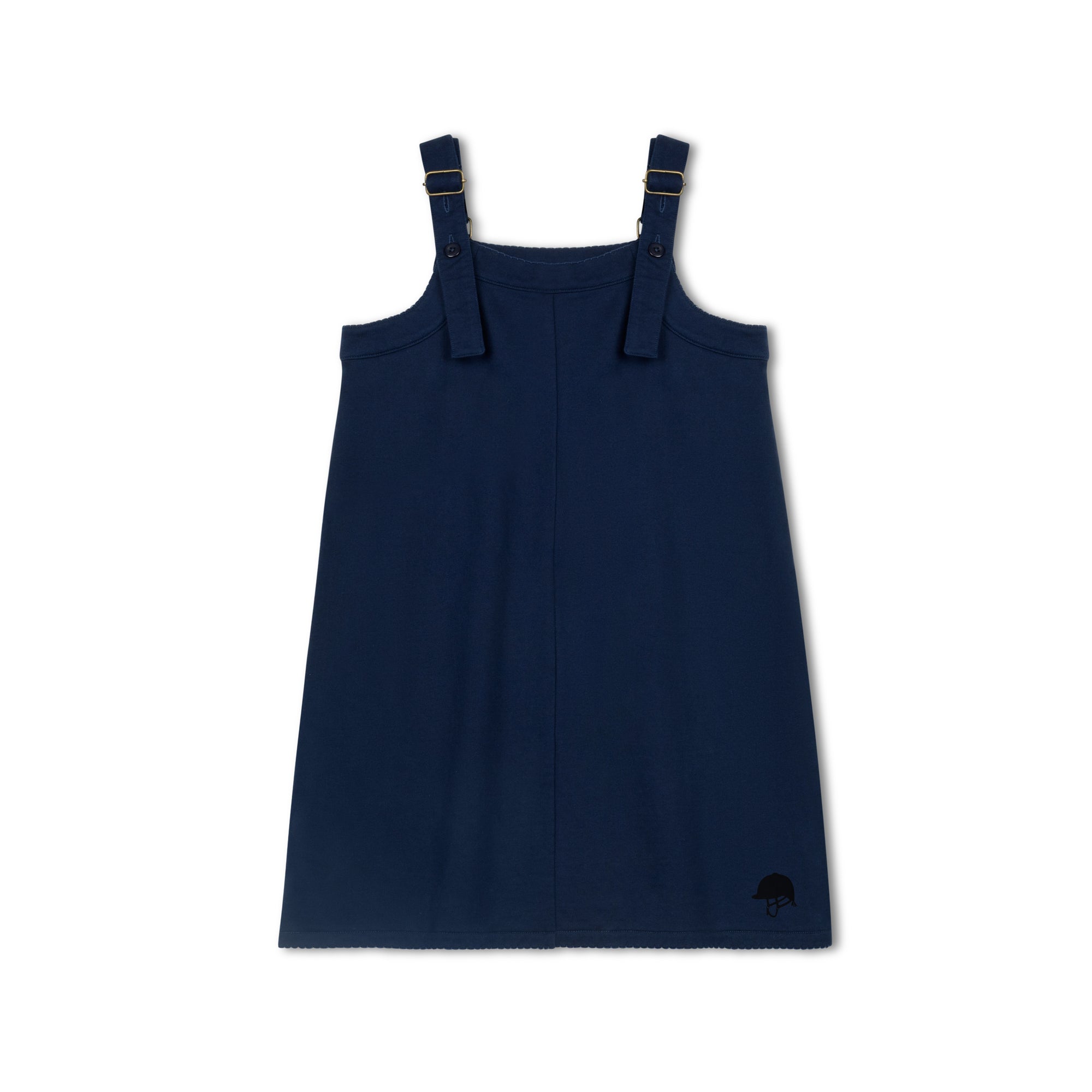 Girls Navy French Terry Jumper