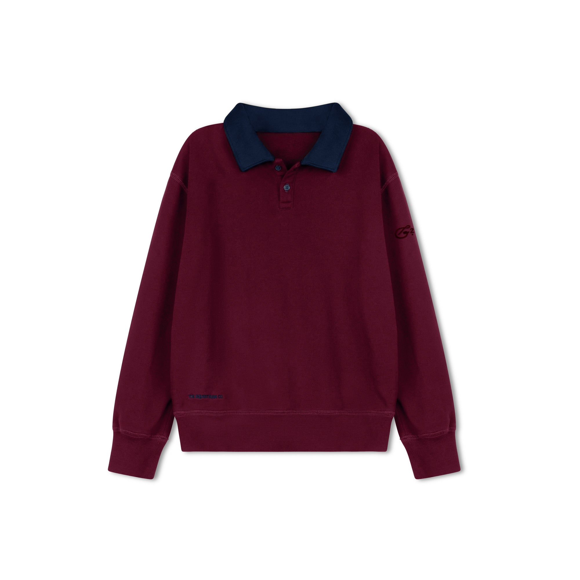 Boys French Maroon Polo