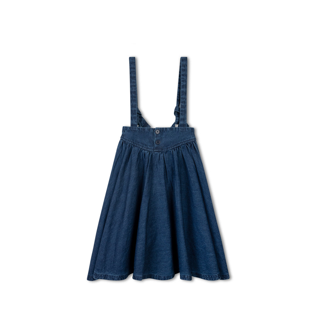 Denim Jumper RUNS VERY BIG. TAKE 1 SIZE DOWN
