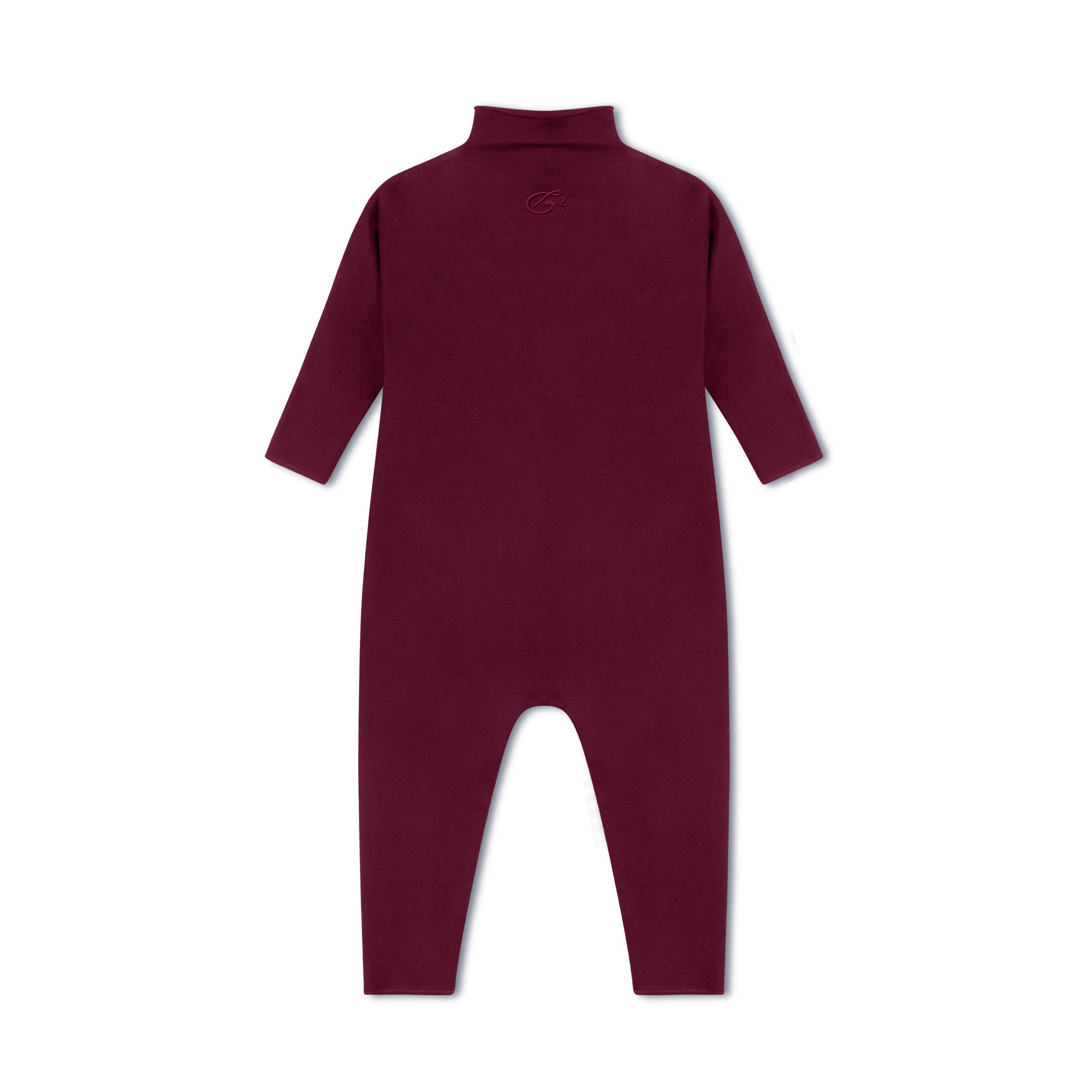 Unisex Drapey Romper Maroon
