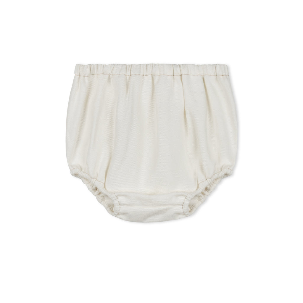 White denim bloomer