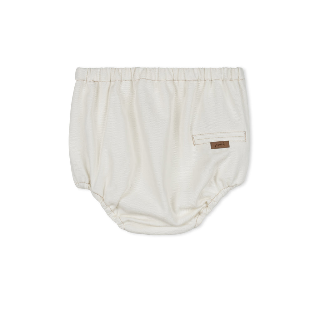 White denim bloomer